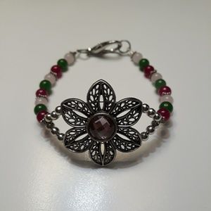 Handmade Flower Power Healing Braclet
